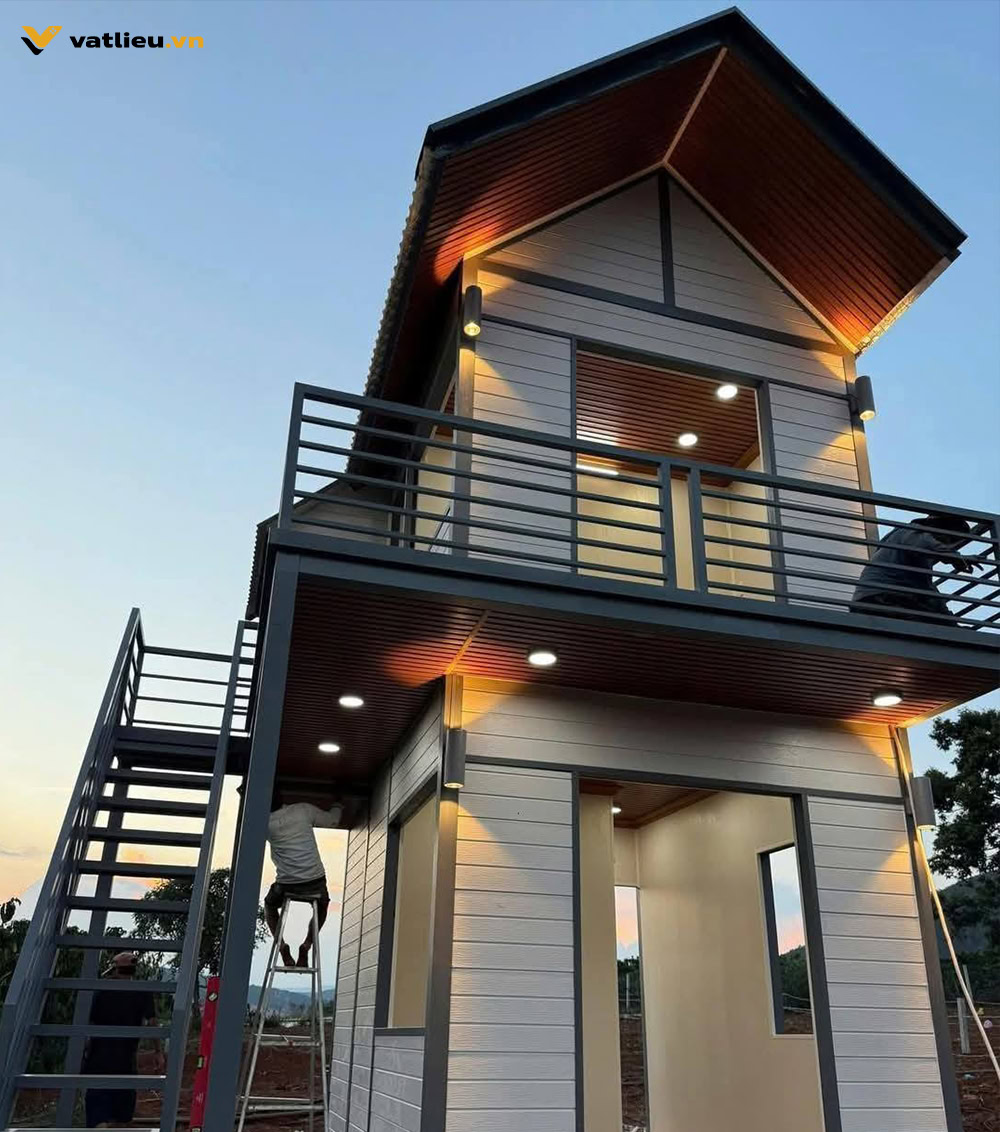 Panel Galawood ốp vách nhà tiền chế